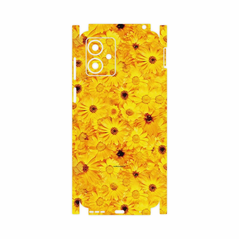 برچسب پوششی ماهوت مدل Yellow_Flower-FullSkin مناسب برای گوشی موبایل موتورولا Moto G14