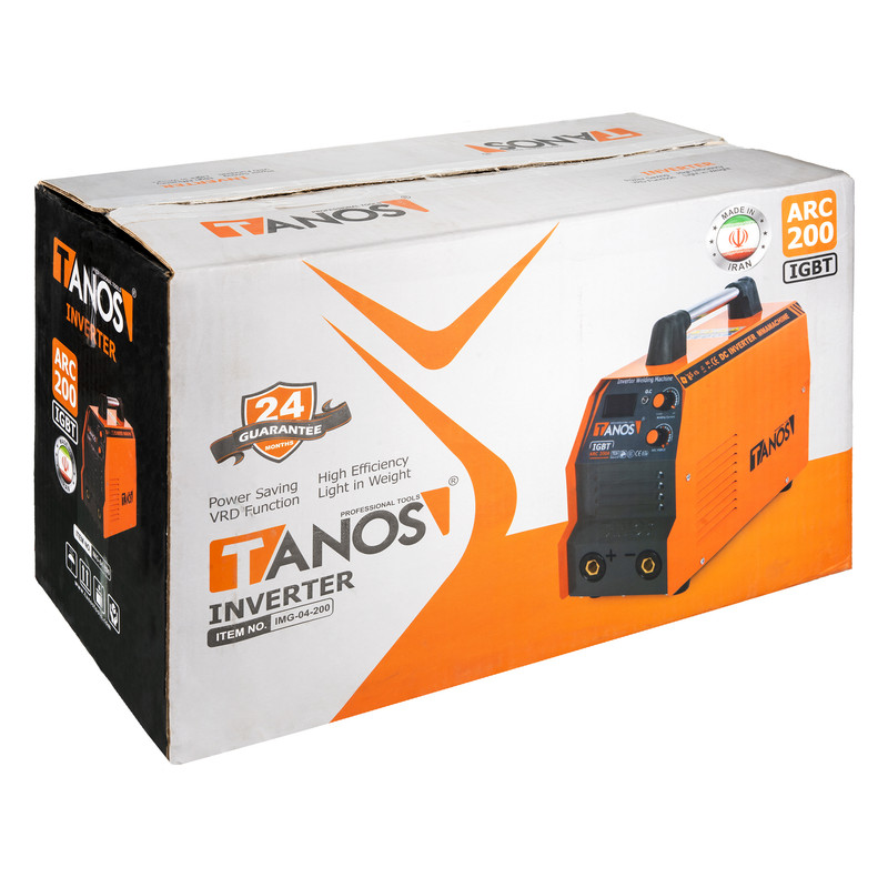 دستگاه جوش اینورتر 200 آمپر تانوس مدل IMG_04_200
