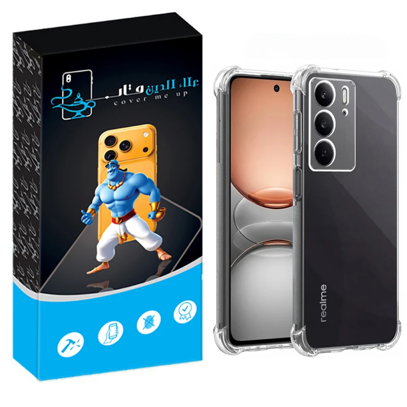 کاور علاالدین قاب مدل Crystal مناسب برای گوشی موبایل ریلمی C75