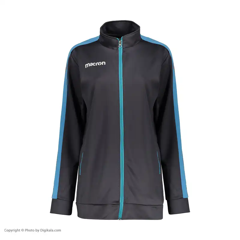 ست سویشرت و شلوار ورزشی زنانه مکرون مدل اسکا پلاس رنگ مدادی آبی