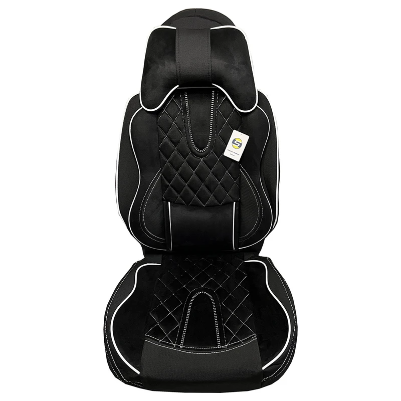 ست کامل روکش صندلی خودرو سپاهان روکش مدل Aoudi-6000 مناسب برای پژو 206-207 راناپلاس