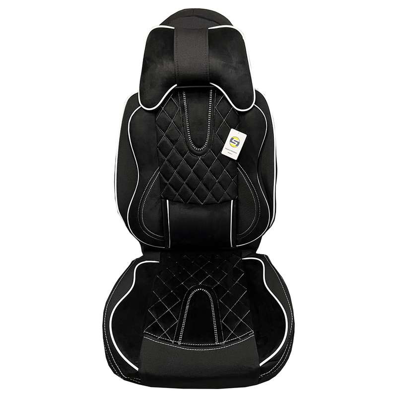 ست کامل روکش صندلی خودرو سپاهان روکش مدل Aoudi-6000 مناسب برای پژو 206-207 راناپلاس