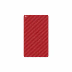 MAHOOT Red-Fiber Cover Sticker for Samsung Galaxy Tab A 8.0 2019 T290