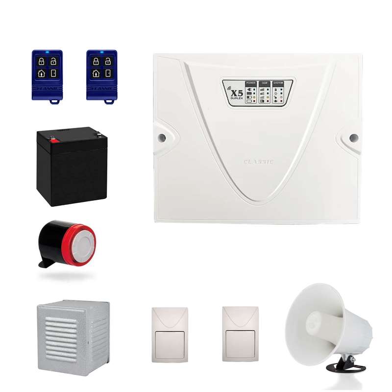 دزدگیر اماکن کلاسیک مدل X5 DUPLEX-F2