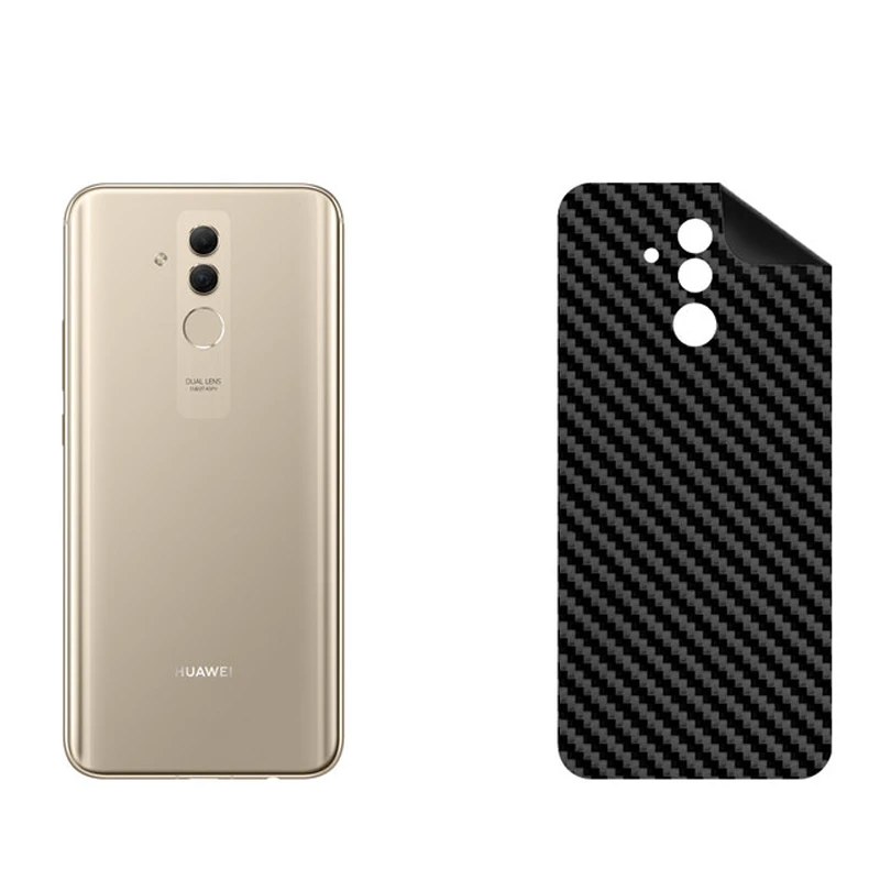 برچسب پوششی بستور مدل BT-Fiber طرح فیبر کربن مناسب برای گوشی موبایل هوآوی Mate 20 Lite