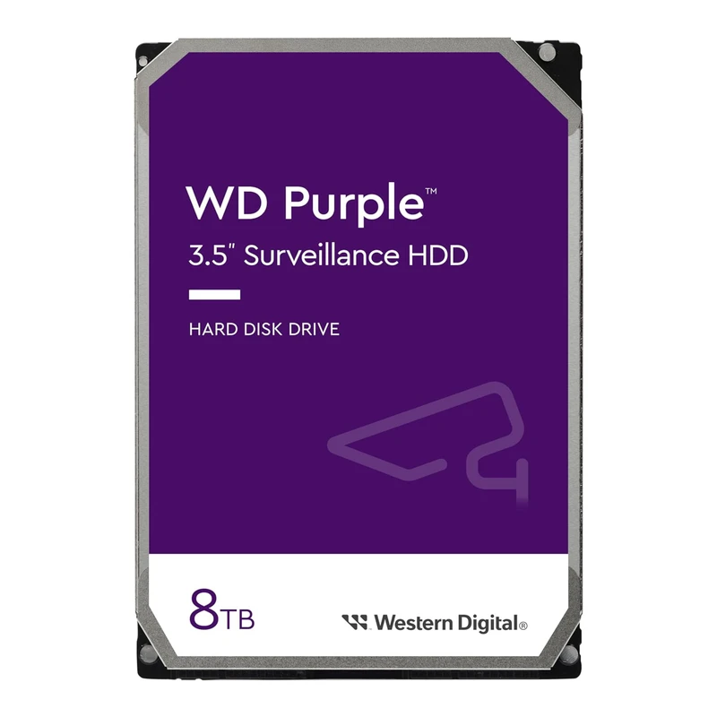 هارد دیسک اینترنال وسترن دیجیتال مدل Purple WD85PURZ ظرفیت 8 ترابایت