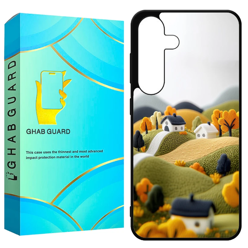 کاور قاب گارد طرح خونه مدل GCHPS23F مناسب برای گوشی موبایل سامسونگ Galaxy S23 FE