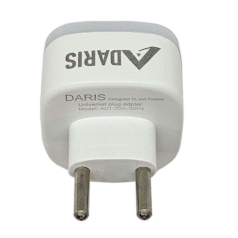 دو شاخه تبدیل برق 3 به 2 داریس مدل DS-A01