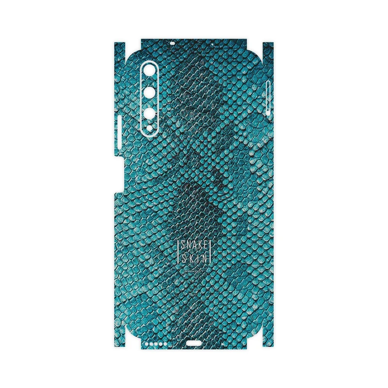 برچسب پوششی ماهوت مدل Blue Snake Skin-FullSkin مناسب برای گوشی موبایل هوآوی Nova 5T