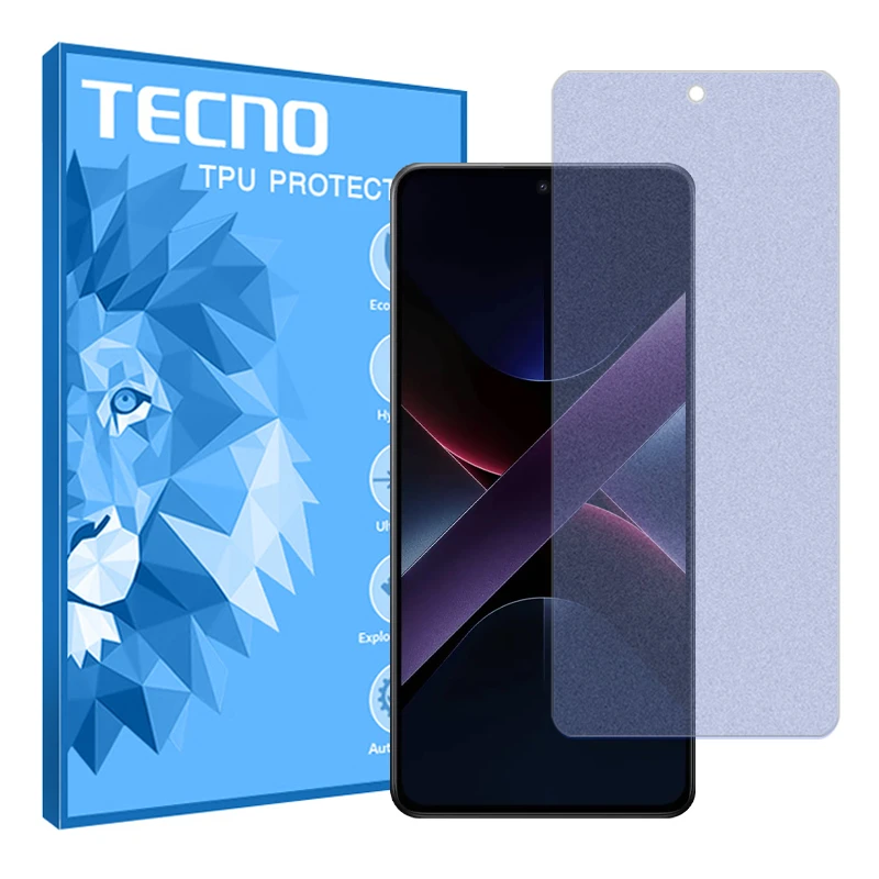 محافظ صفحه نمایش مات آنتی بلو تکنو مدل Resistant مناسب برای گوشی موبایل شیائومی Poco X7
