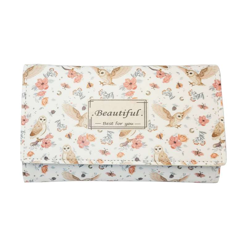 کیف پول زنانه طرح جغد مدل SD-01 