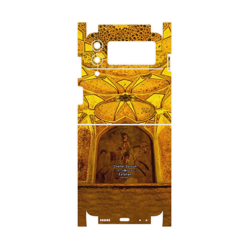 برچسب پوششی ماهوت مدل Chehel Sotoun Palace-FullSkin مناسب برای گوشی موبایل سامسونگ Galaxy Z Flip3 5G