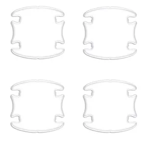 ضربه گیر زیر دستگیره خودرو چیکال مدل شفاف کد K-622 بسته 4 عددی 