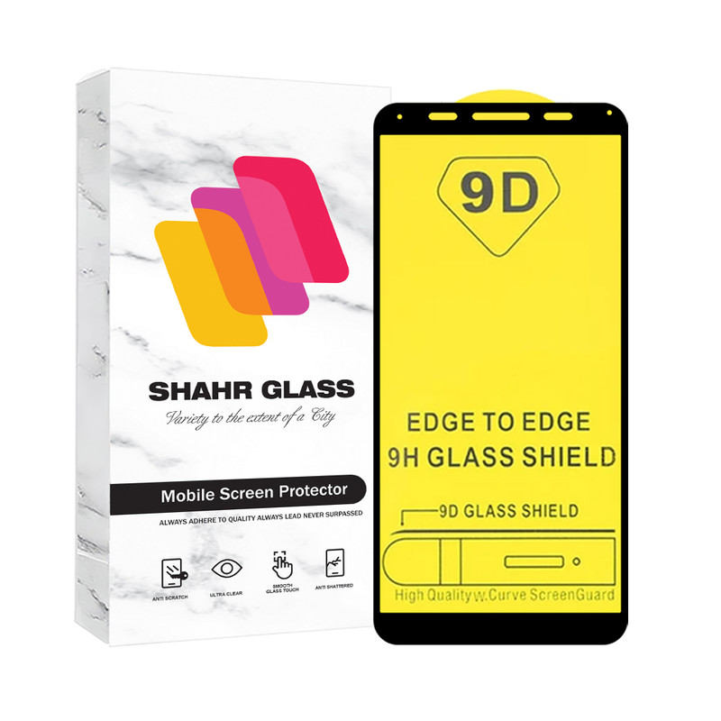 محافظ صفحه نمایش شهر گلس مدل FULLSH مناسب برای گوشی موبایل هوآوی Y5 Prime 2018 / Y5 Lite 2018 / آنر 7S /9S / Y5p