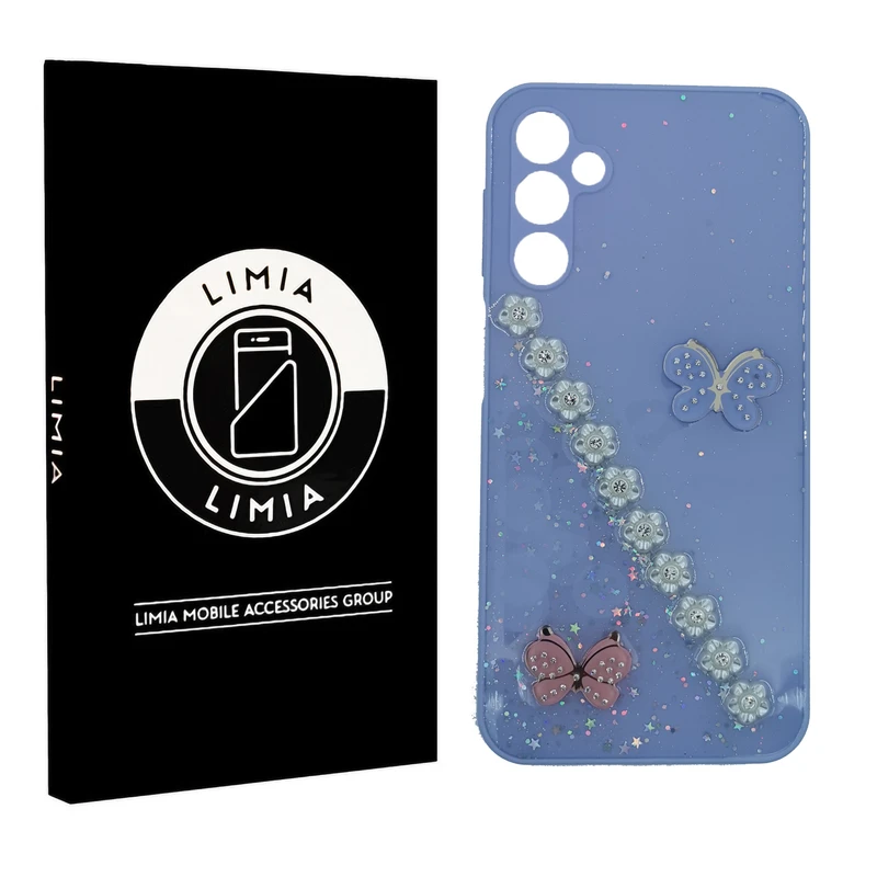 کاور لیمیا  طرح اکلیلی و پروانه ای مناسب برای گوشی موبایل سامسونگ Galaxy A14 4G
