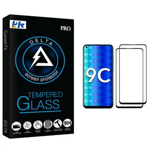 PK Delta Glass Screen Protector For  Honor 9C Pack Of 2