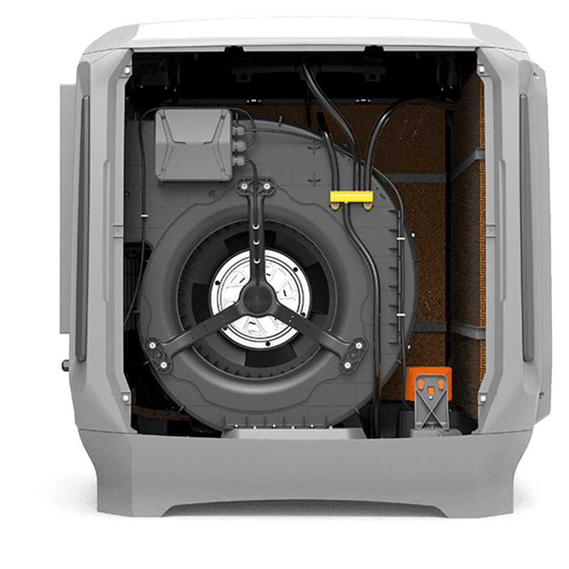 کولر آبی سلولزی 8000 ایرومکس مدل بغل زن (AM80)