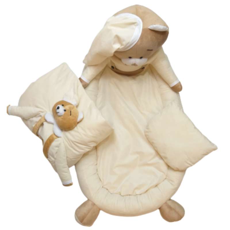 سرویس خواب 3 تکه نوزاد مدل خرس کد 001