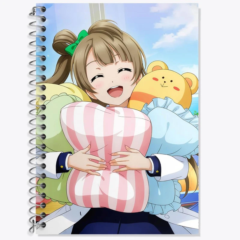 دفتر لغت 50 برگ خندالو مدل کوتوری مینامی انیمه لاو لایو Love Live کد 18300