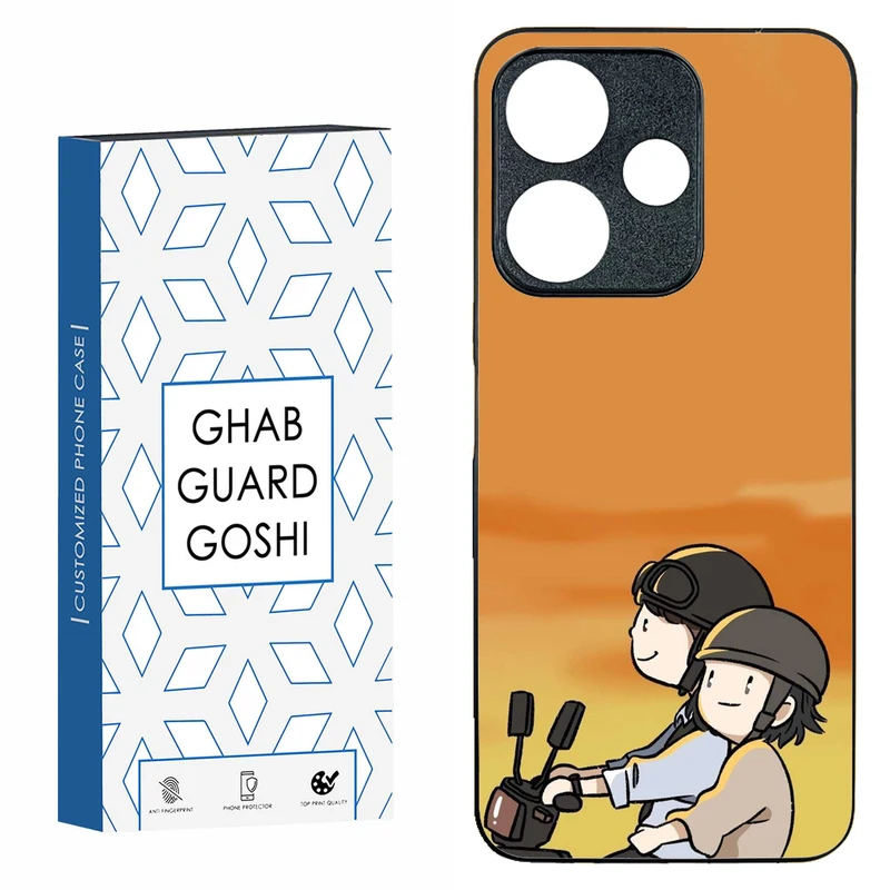 کاور قاب گارد گوشی طرح عاشقانه کد TPU-285 مناسب برای گوشی موبایل شیائومی  REDMI 13  