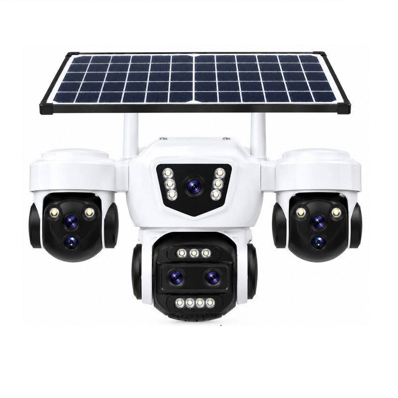 دوربین مداربسته تحت شبکه اسپیددام مدل SF4-SOLAR ZRS1 T3LENSE OPTIC ZOOM 15MP دارای پنل خورشیدی با اتصال از طریق سیم‌کارت ،قابلیت زوم اپتیکال و پشتیبانی از کارت حافظه Micro SD