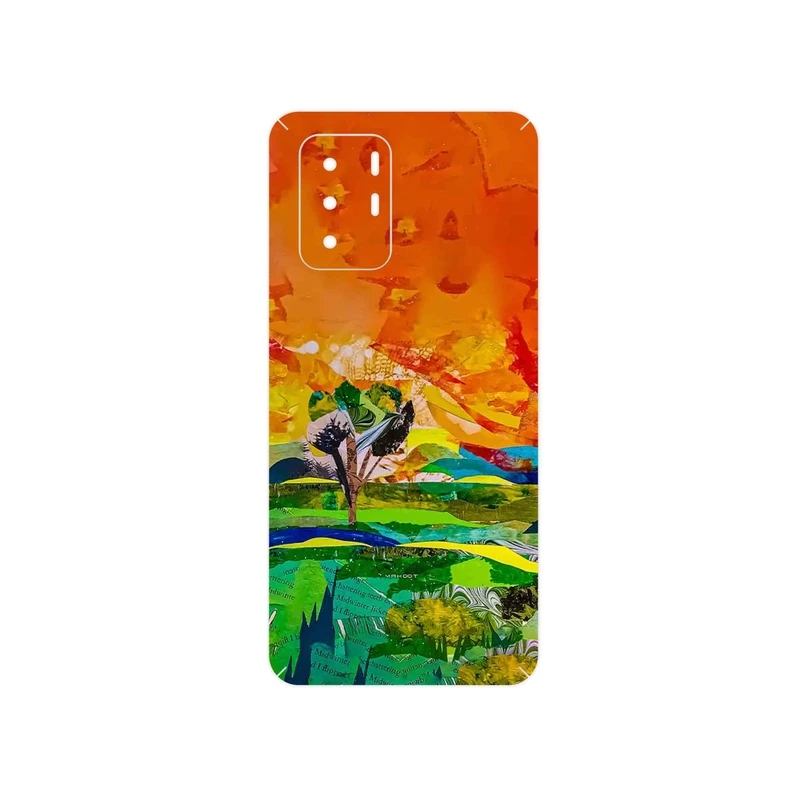 برچسب پوششی ماهوت مدل Collage of Painting مناسب برای گوشی موبایل شیائومی Redmi Note 10 Pro (China)