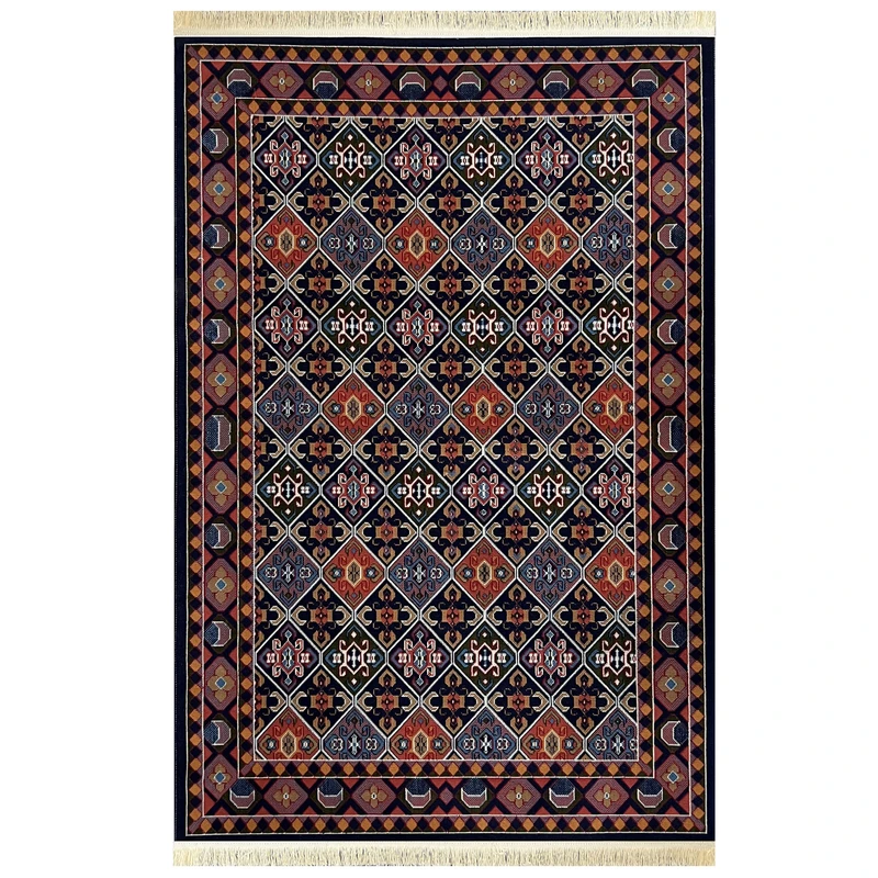 گلیم ماشینی جزیره طرح زرندی
