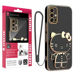 کاور اسپارتان مدل Kitty Strap مناسب برای گوشی موبایل سامسونگ Galaxy A71 به همراه بند