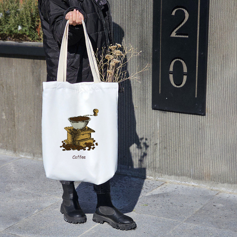 ساک خرید خندالو مدل قهوه کد H1636