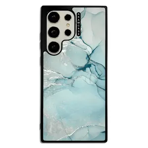 AKAM AMC-WSGS23U-MARBLE-23 Cover For Samsung Galaxy S23 Ultra