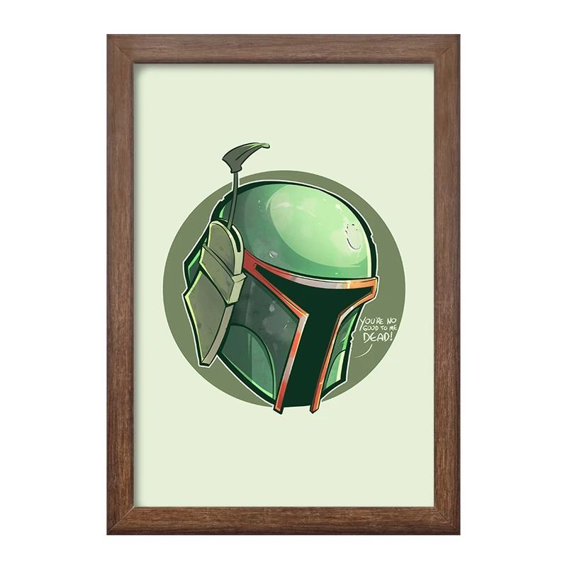 تابلو خندالو طرح جنگ ستارگان (Star Wars) کد F144