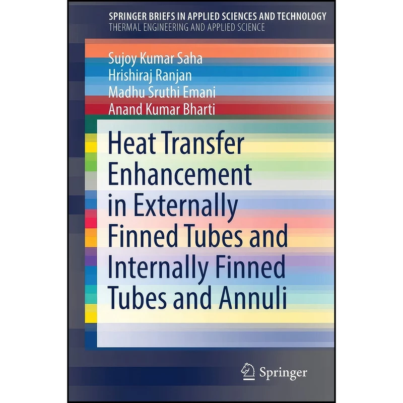 کتاب Heat Transfer Enhancement in Externally Finned Tubes and Internally Finned Tubes and Annuli  اثر جمعي از نويسندگان انتشارات Springer