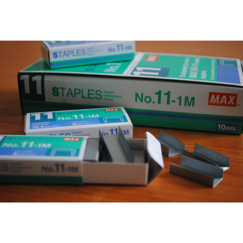 سوزن منگنه مکس مدل NO11-M بسته 10000 عددی