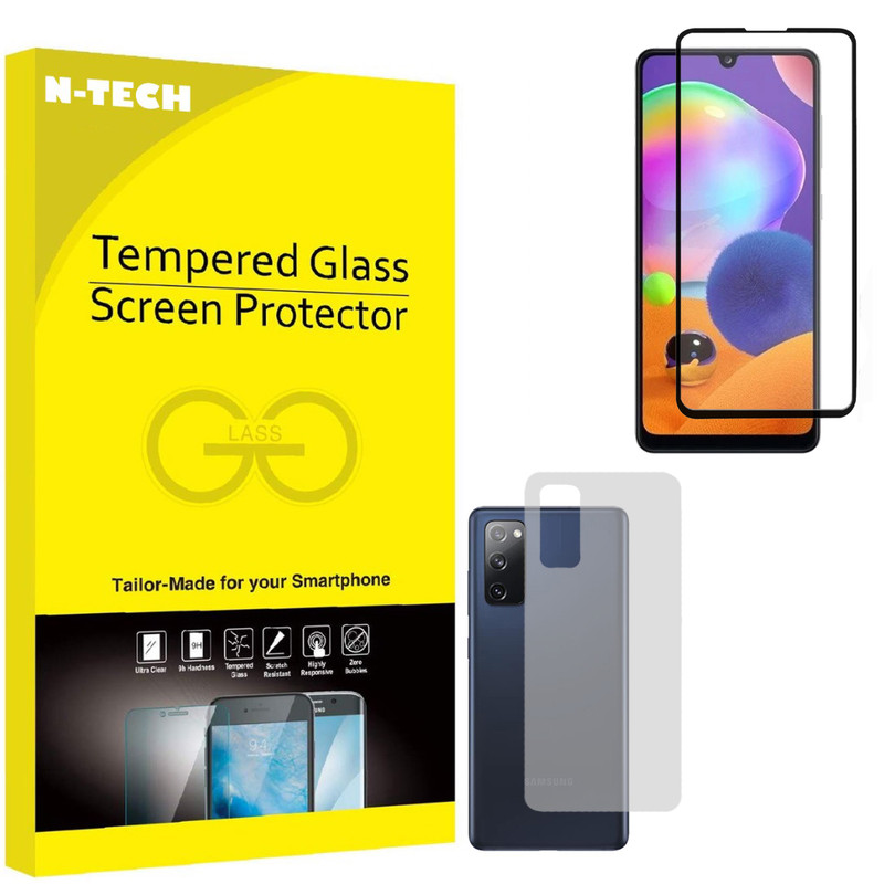  محافظ صفحه نمایش انتک مدل FUBKM-01 مناسب برای گوشی موبایل سامسونگ Galaxy S20 Fe به همراه محافظ پشت گوشی 