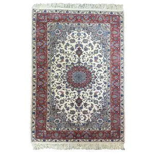 فرش دستبافت 4 متری مدل ترمه اردکان کد 785