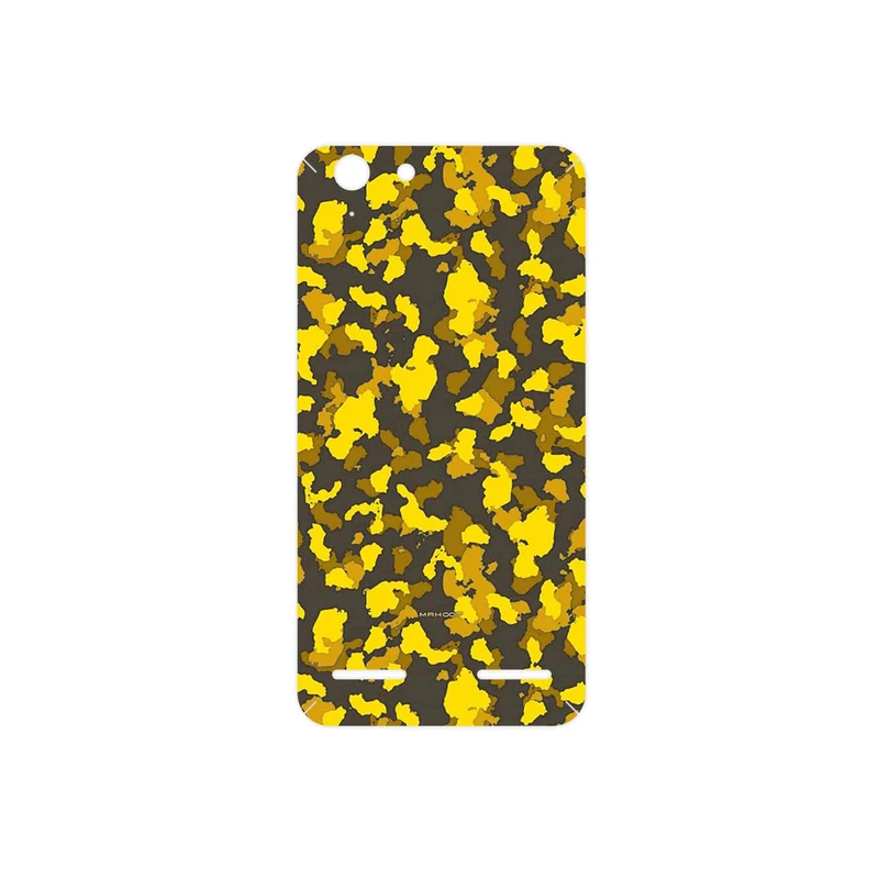 برچسب پوششی ماهوت مدل Yellow Infantry Army مناسب برای گوشی موبایل لنوو Vibe K5 Plus