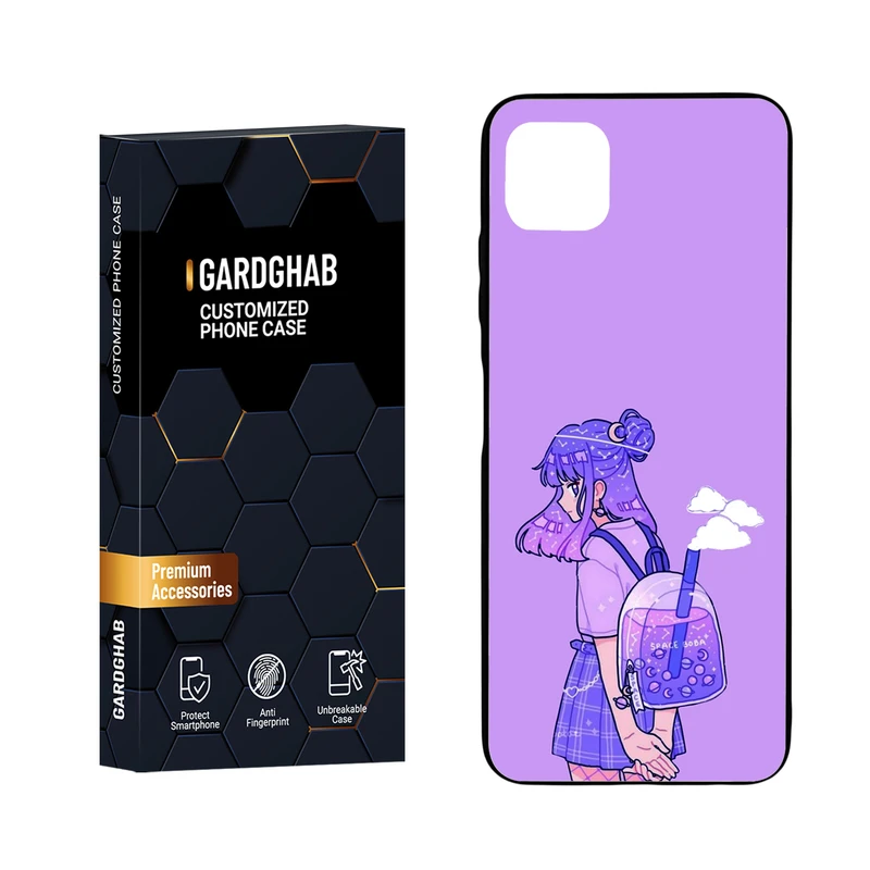 کاور گارد قاب مدل دور ژله ای دخترانه مناسب برای گوشی موبایل سامسونگ Galaxy A22 5G