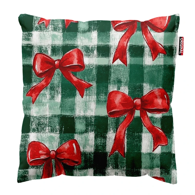 کوسن پاد آفرین مدل کریسمس کد PK402868 سایز 40*40 سانتی متر