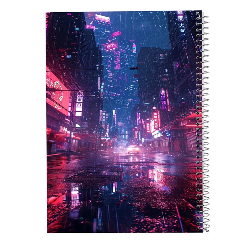 دفتر شطرنجی 50 برگ مدوپد طرح شهر کد DF17389