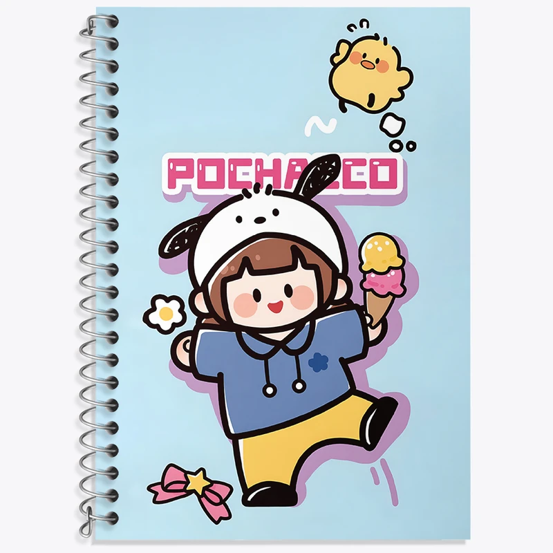 دفتر نت موسیقی 50 برگ خندالو طرح دخترانه کیوت کد N3943