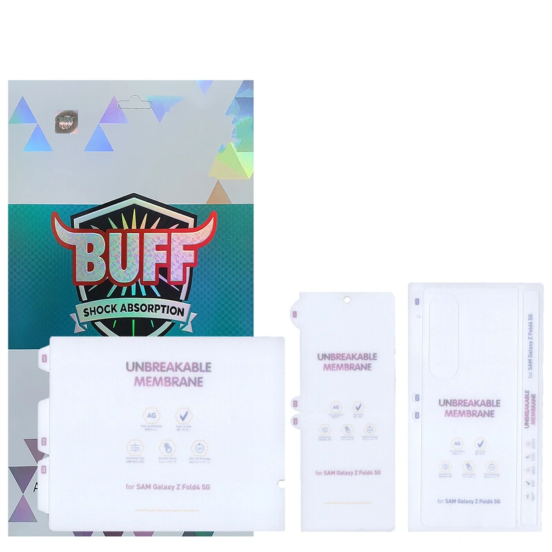 محافظ صفحه نمایش مات بوف مدل Hydrogel-Matte مناسب برای گوشی موبایل سامسونگ Galaxy Z Fold 4  به همراه محافظ پشت گوشی
