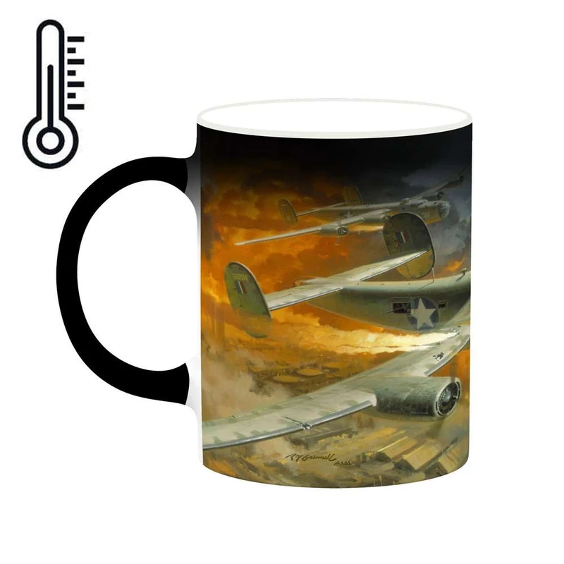 ماگ حرارتی کاکتی مدل هواپیمای جنگنده کد mgh20324