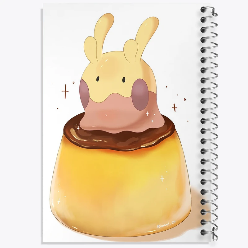 دفتر ژورنال نویسی 50 برگ خندالو مدل نقطه ای طرح بازی پوکمون (pokemon) کد 32695