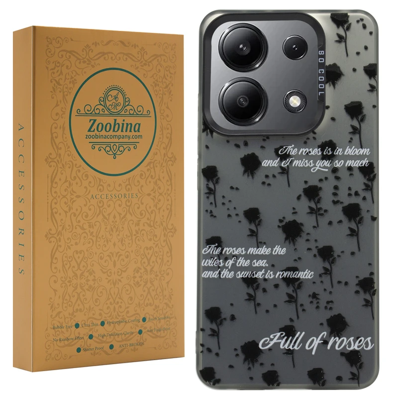 کاور زوبینا مدل Samor مناسب برای گوشی موبایل شیائومی Redmi Note 13 Pro 4G / Poco M6 Pro