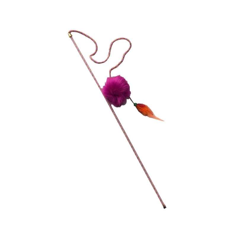 اسباب بازی گربه سویل پت مدل Plumy Cat Stick 50