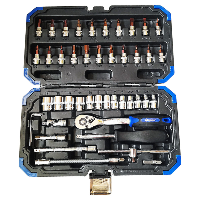 آچار بکس استارمکس مدل AT - 46 مجموعه 46 عددی آچار بکس استارمکس مدل AT - 46 مجموعه 46 عددی