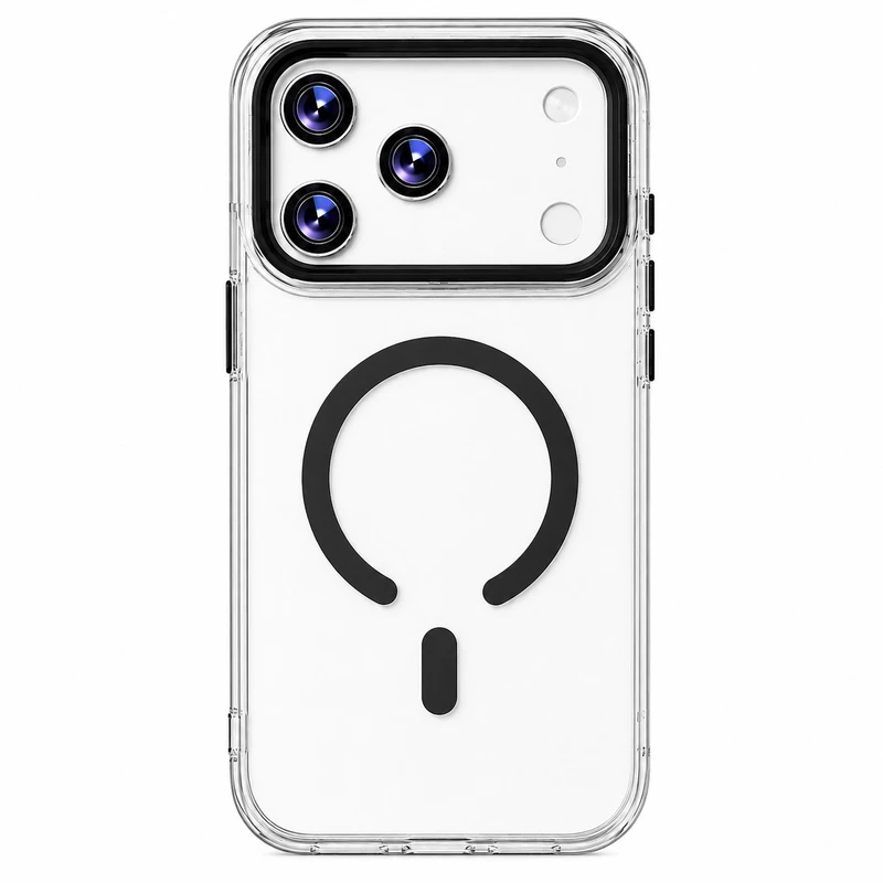 کاور مدل مگ سیف طرح هولدر دار مناسب برای گوشی موبایل اپل Iphone 17 pro 