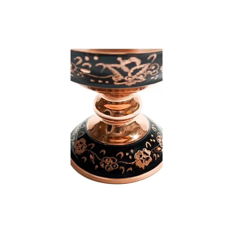 آجیل خوری مسی مدل الماس تراش کد J6