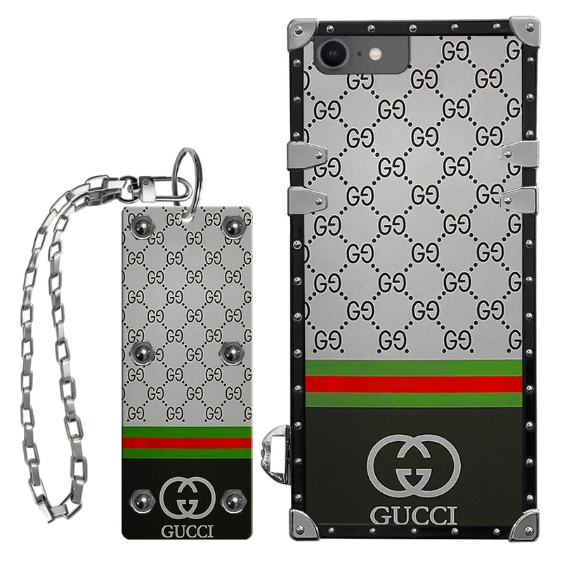 کاور مدل صندوقی کد 0011 مناسب برای گوشی موبایل اپل iPhone 7/8 به همراه آویز