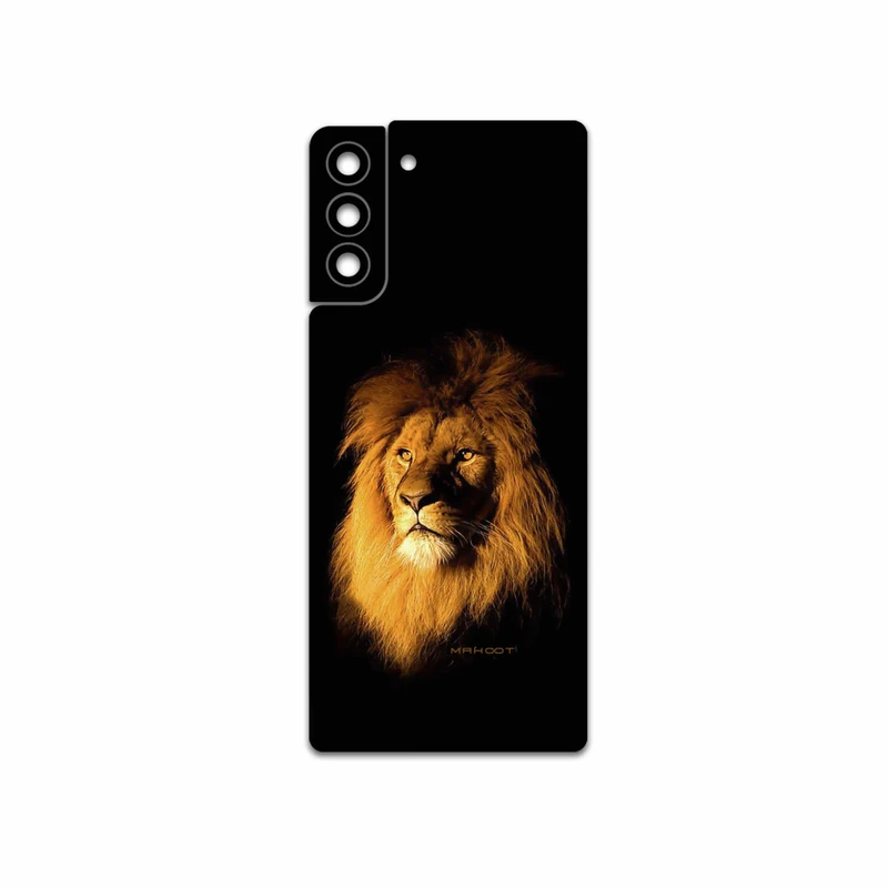 برچسب پوششی ماهوت مدل Lion مناسب برای گوشی موبایل سامسونگ Galaxy S21 Plus 5G